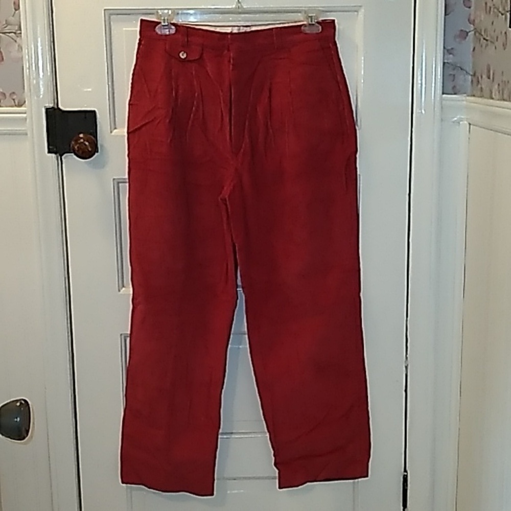 Vintage red corduroy pants